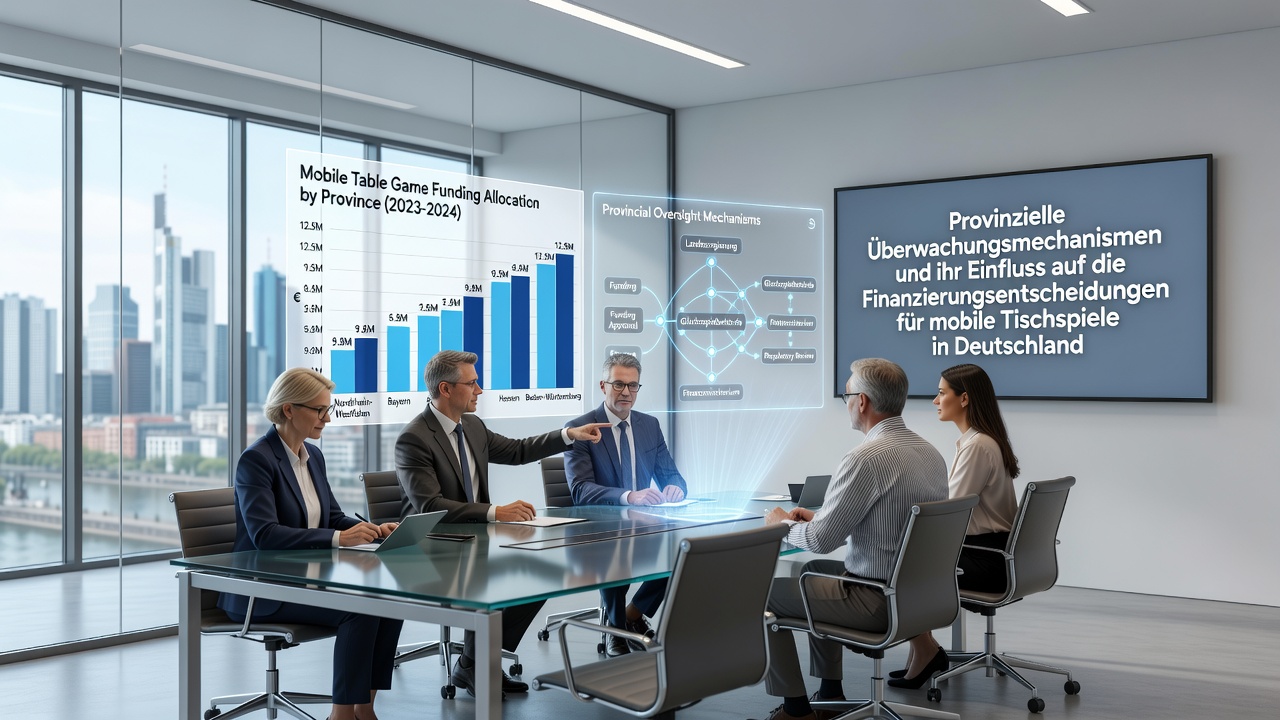 Einfluss von Landesaufsicht auf Finanzierungsentscheidungen bei mobilen Spielen