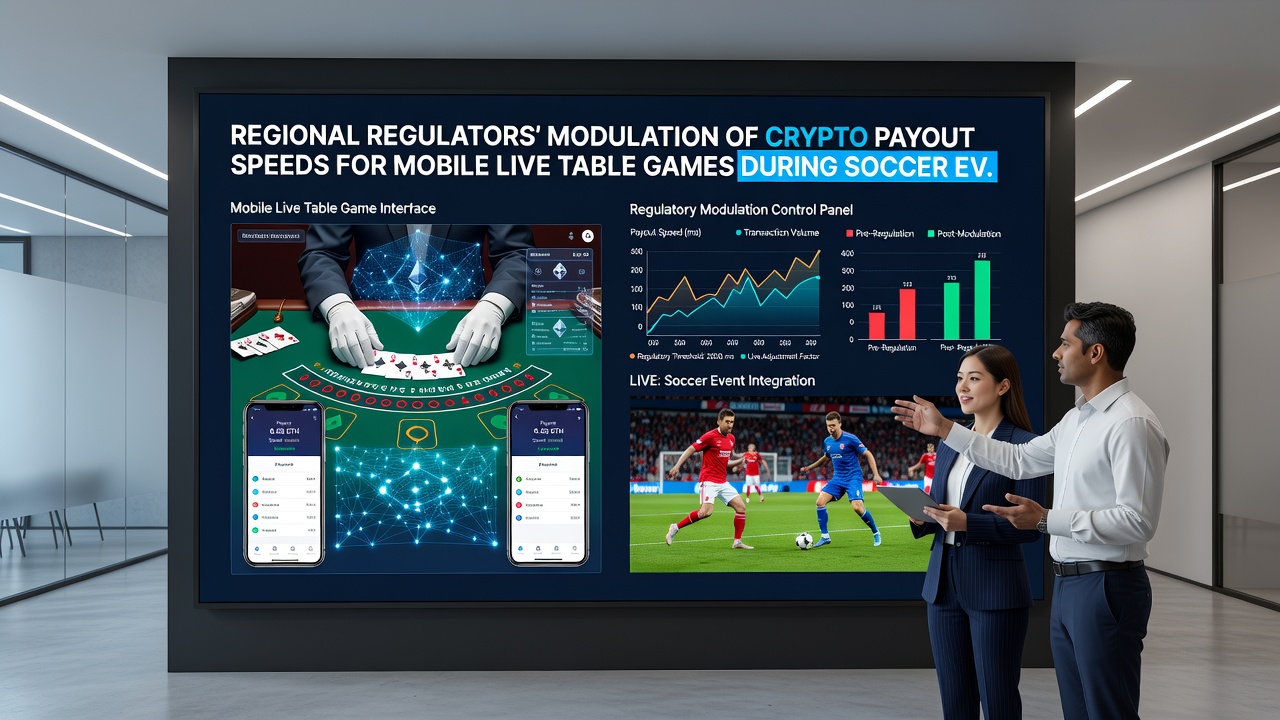 Mobile Live-Tischspiele mit Krypto-Optionen während Fußball-Events unter regionaler Aufsicht