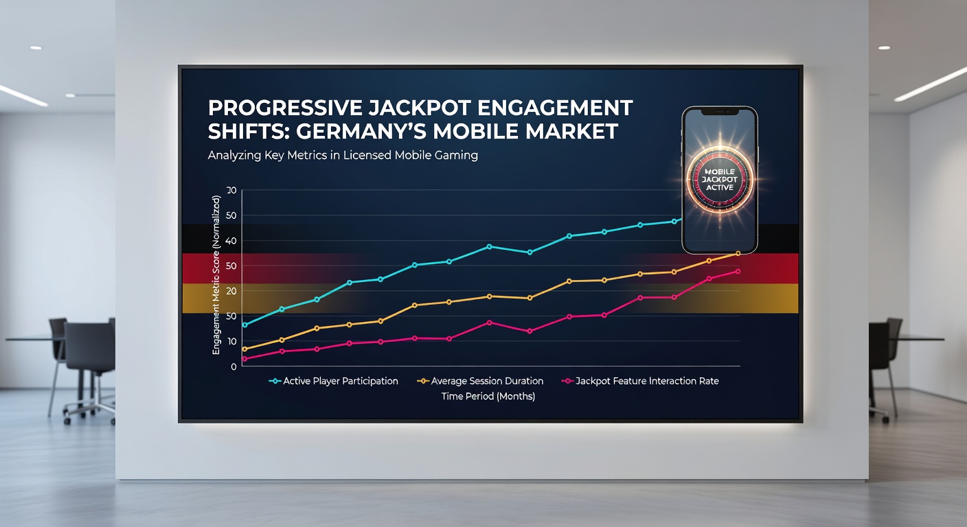 Statistik-Grafik zu Engagement-Trends bei Jackpot-Funktionen in mobilen Sport-Apps